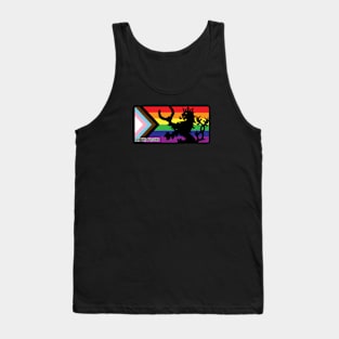 An Tir Pride - Progress - Oblong Tank Top